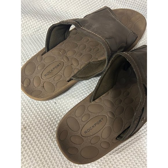 Sandals slip in men brown sneakers Rockport shoes flip main image 5